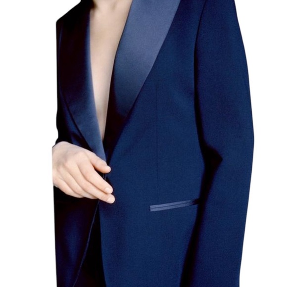 Zara Jackets & Blazers - ZARA/ WOOL BLEND TUXEDO JACKET/Size :S